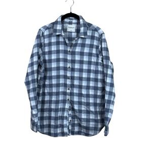Abercrombie & Fitch Long Sleeve Boyfriend‎ Plaid Button Up Top-Size Medium